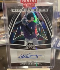 2022 Donruss Elite Extra Edition Hidden Gems Black #HG-WB Warming Bernabel