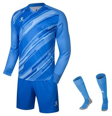 KELME Soccer Goalkeeper Jersey Pro Set Uniform - Padded Goalkeeper Shirt Shor...