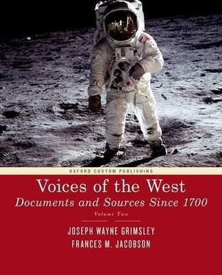 Voices of the West Volume Two: Since 1350 by Jacobson (English) Paperback Book