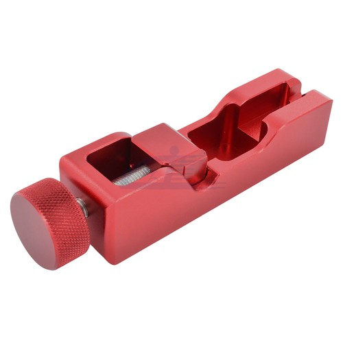 Universal Spark Plug Gap Tool Gapper & 32 Blades Steel Feeler Gauge Red Black - Foto 28 di 50