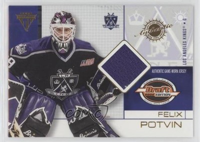 2001-02 Pacific Private Stock Titanium Draft Edition Felix Potvin #43 g6s