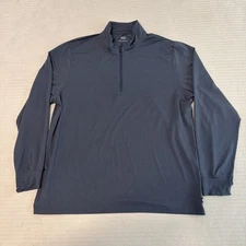REI Co-op Shirt Mens XLarge Blue Quarter Zip Pullover Athletic Lightweight