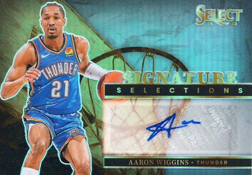 Aaron Wiggins #SS-WIG Signature Selections 2024-25 Panini Select - Bild 1 von 2