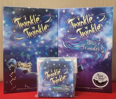 Twinkle Twinkle Board Game + How I Wonder & Extraterrestrials Expansion NIS