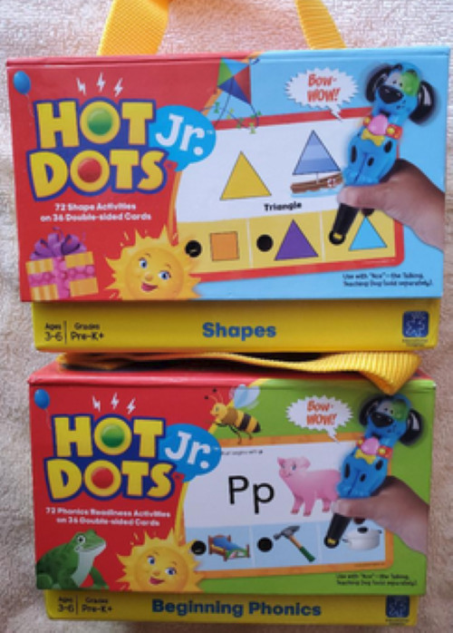 Hot Dots Spelling and Shapes