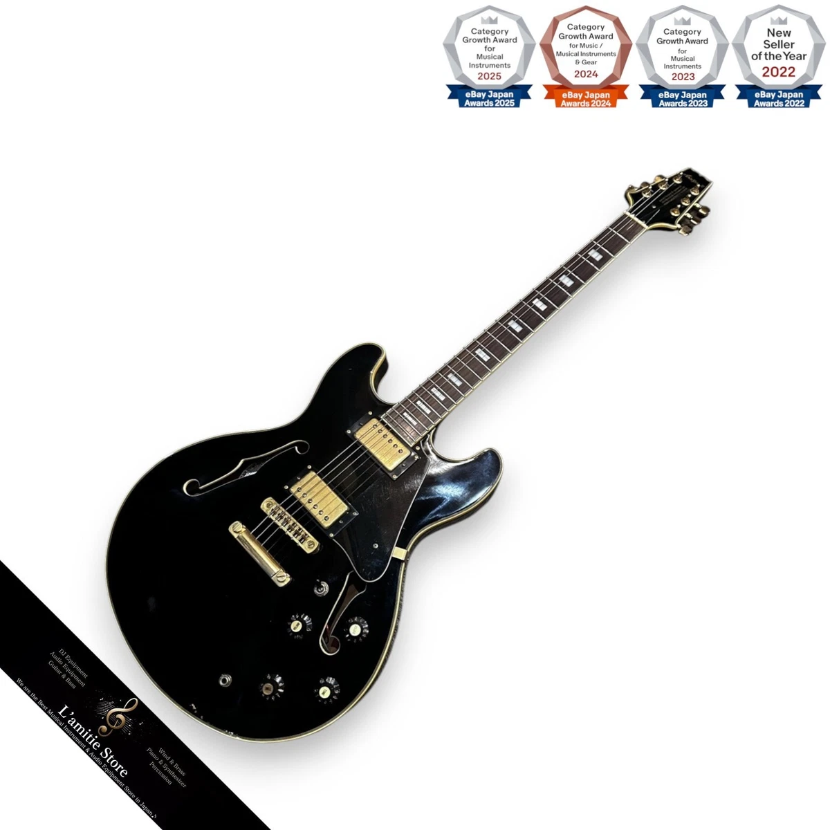 Aria Semi-Hollow Body 6 String Electric Guitars for sale | eBay