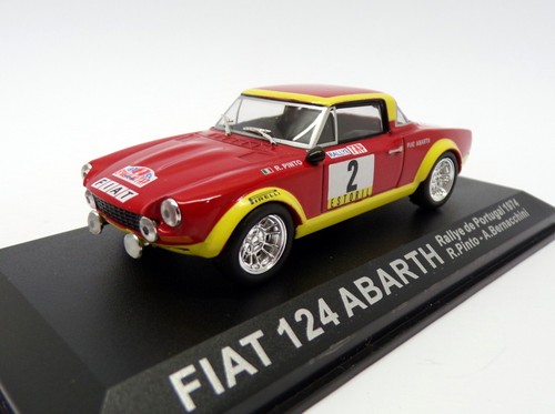 Fiat 124 Abarth #6 – Rallye Du Portugal 1974 – Échelle 1/43 – Racing 43