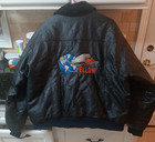 VINTAGE RARE Fleece Bomber Style Jacket YELLOW FREIGHT  Trucking Company — photo 6
