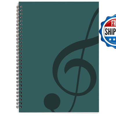 Maxcury Blank Sheet Music Composition Manuscript Staff Paper Art Music Notebook
