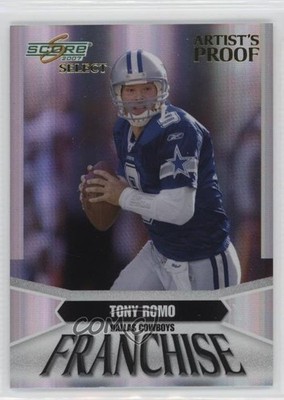 2007 Score Select Franchise Artist's Proof /32 Tony Romo #F-13 o7m