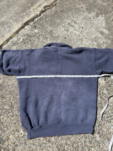 Vintage 50s Fraternity Quarter Zip Crewneck Sweater Phi Delta Theta College Frat - Picture 6 of 7