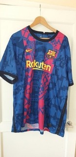 FC Barcelona Third/European shirt season 21 22 size 3XL