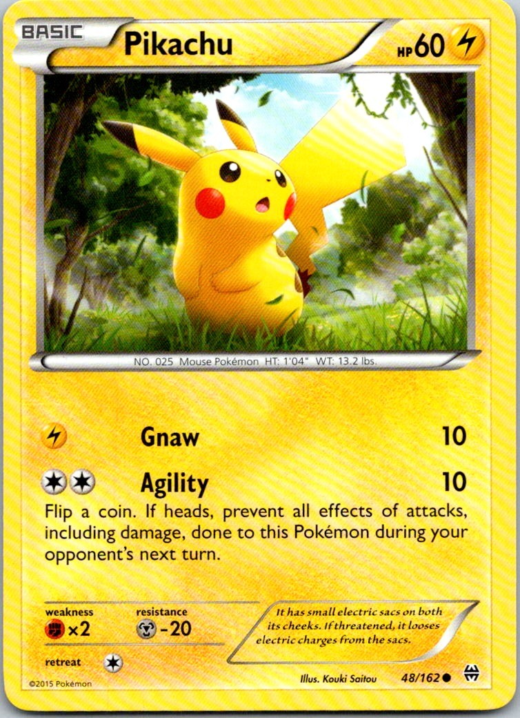 Pikachu Common XY - BREAKthrough #48/162