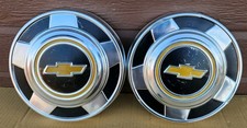 Vintage 2 1973-87 Chevy Truck Suburban Blazer Dog Dish 10-34 Hubcap 12 Ton Vintage 2 1973-87 Chevy Truck Suburban Blazer Dog Dish 10-34 Hubcap 12 Ton