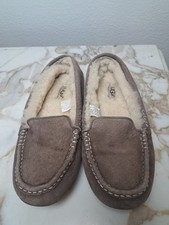 Ugg Brown Fur Lined Slippers Women Size: 8