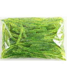 ZOOM FINESSE WORM 100 PACK  4.5" 004-009 CHARTREUSE PEPPER F2360 FREE SHIPPING