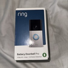 Ring Battery Doorbell Pro Battery-Powered Smart Wi-Fi Video Doorbell