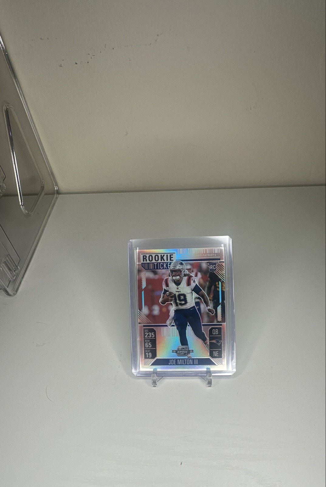 2024 Panini Contenders Optic- Rookie Ticket Joe Milton III #78 Silver Prizm (RC)