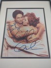 X-Files Double Autographed Promo Photo Gillian Anderson+David Duchovny in Bed — photo 2