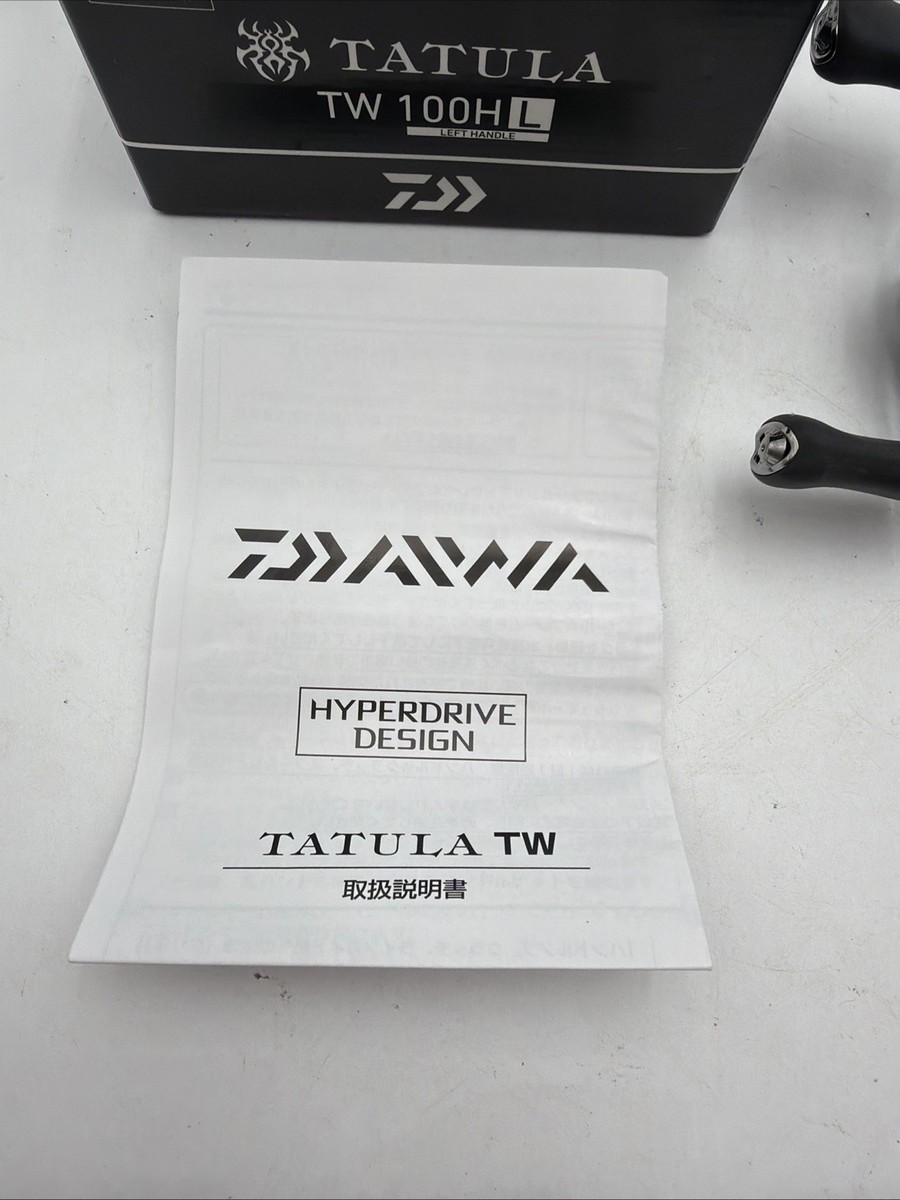 Daiwa 24 Tatula TW 100HL Bait Fishing Reel with 7+1 Bearing and