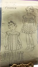 The New Excella Vintage Girls Dress Sewing Pattern 5039 Size 6