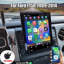 Android 15 64G 9.7" For 2009-2014 Ford F150 Carplay GPS Navi Car Stereo Radio BT