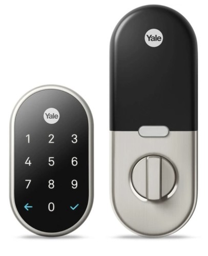 Nest x Yale Smart Door Lock - Satin Nickel YRD540 - TESTED, Lot C