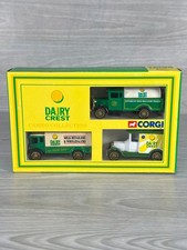 Corgi Dairy Crest Cameo Collection - 3 Model Diecast Set Boxed - Vintage Car