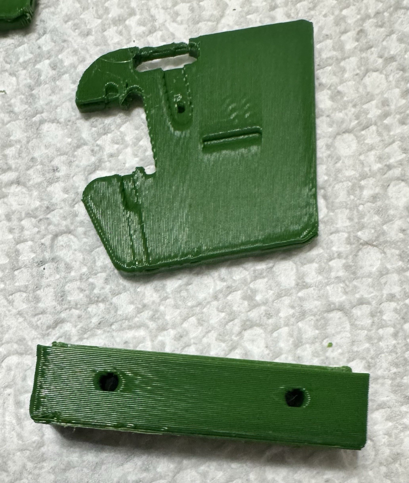 John Deere Custom Precision Detailed 3D printed front  weights And Bracket