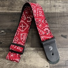 DAddario-Planet Waves 2-Tone Red Bandana Guit...