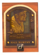 2014 Donruss Hall Worthy - DETROIT TIGERS 