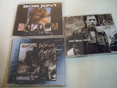3x MCD Bon Jovi - This ain't a Love Song - Bed of Roses - Ugly Zustand: Sehr Gut