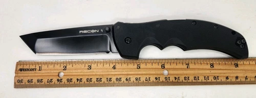 Cold Steel Recon 1 Knife Tanto Blade Plain Edge S35VN Mint