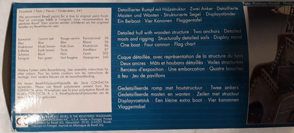 Revell – Nr. 05403 - Nau San Gabriel das Schiff von Vasco Da Gama in 1:100 - Bild 4 von 4