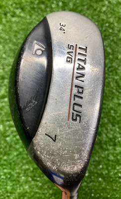 SVG Titan Plus 7 Hybrid 34* / RH / Stiff Graphite ~35.5'' / NEW GRIP / xx3086