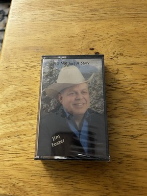 Jim Foster It s Not Just A Story Cassette Tape New Sealed