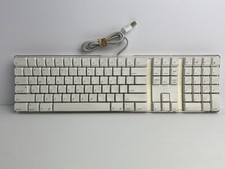 Genuine Apple Wired White Keyboard A1048 EMC1944 USA Layout Works 