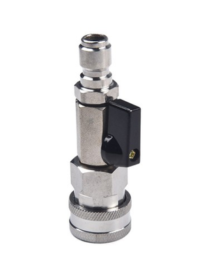 #ad Quick and Convenient Stainless Steel Ball Valve Kit for High Pressure Washer $22.08