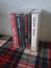 Iggy Pop Cassettes Lot Of 4