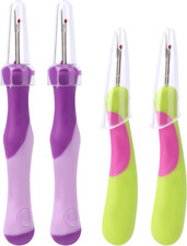 2Pcs Seam Ripper for Sewing, Stitch Remover Tool Thread Puller Cutter for Hand S