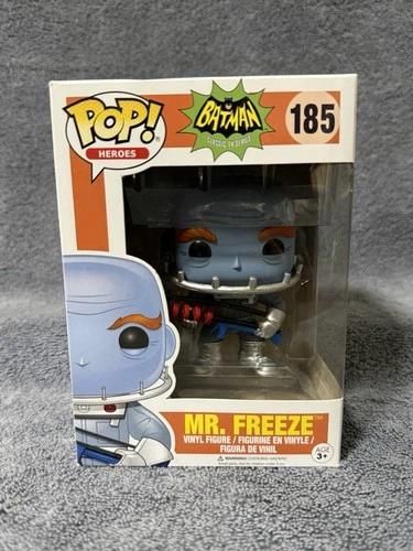 Funko Pop! Vinyl: Batman Classic TV Series Mr. Freeze #185 Box Damaged