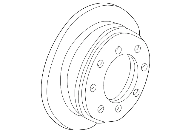 Freno trasero de disco genuino Honda Accord 2003-2007 42510-SDA-A00 Foto 3 de 4