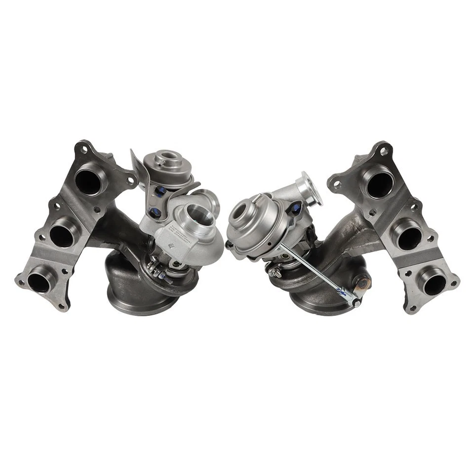 Turbocompresor doble para BMW 335i xDrive 335is E90 E92 E93 3,0 L N54B30 2007-2015 Foto 3 de 4