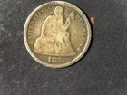 1875-CC Liberty Seated Dime nice coin
