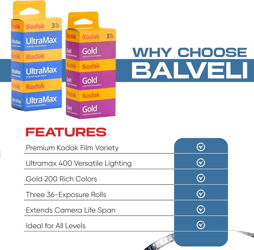 35mm Film Pack with Kodak Ultramax & Gold - Image 4 of 4