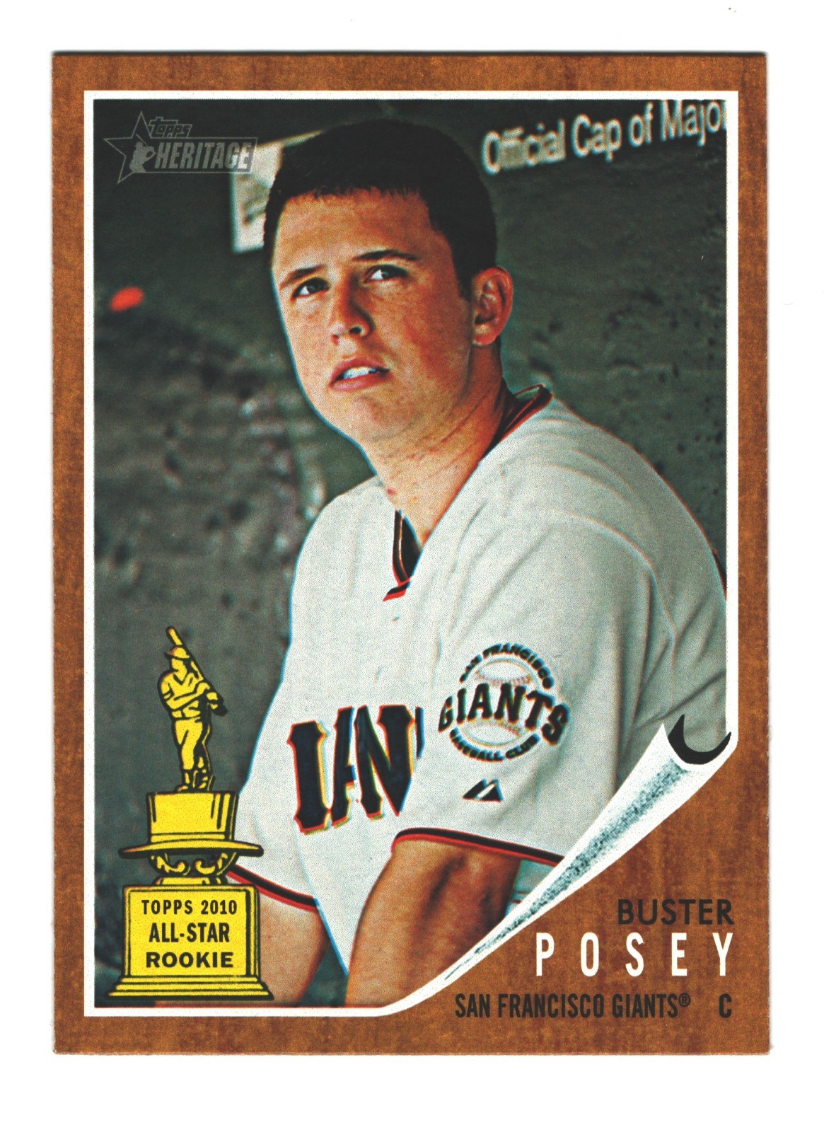 Buster Posey #218 Baseball Cards 2011 Topps Heritage trading card — raw and PSA graded price guide