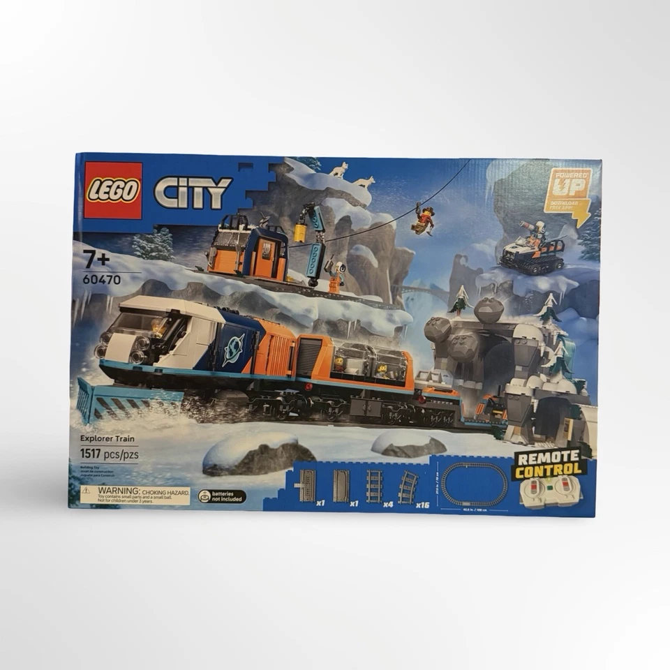 NEW SEALED LEGO 60470 Explorers' Arctic Polar Express Train - City Arctic 2025 - Image 2 of 4