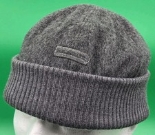 Paul & Shark Yachting Hat Size XL 89% Pure Virgin Wool 11% Alpaca Gray Italy Cap