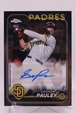 2024 Topps Chrome Update Graham Pauley Auto RC Rookie #AC-GRP Padres