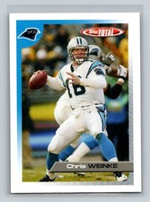 2005 Topps Total #221 Chris Weinke Carolina Panthers Football Card